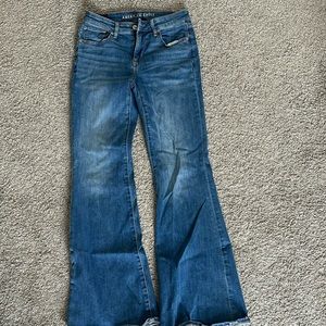 American eagle low rise flare jeans